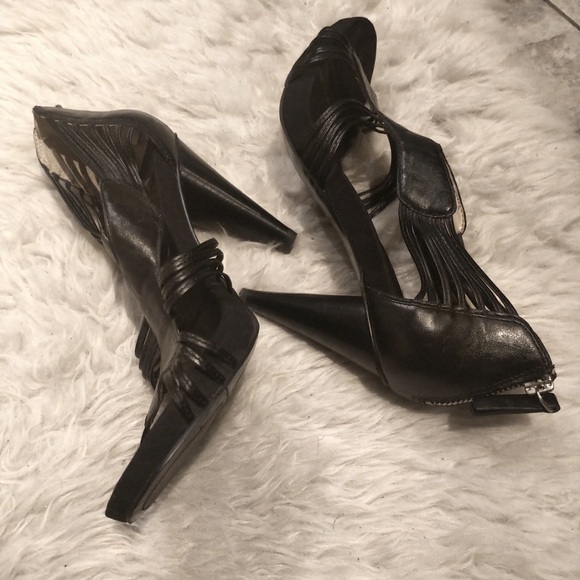 Nine West leather heels - Picture 2 of 6